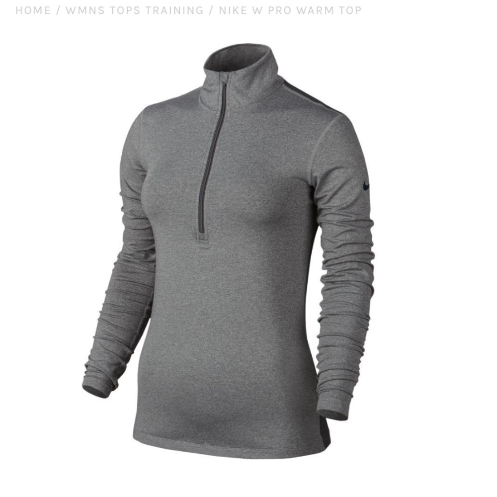 Women's Nike 1/2 zip pullover - Size S